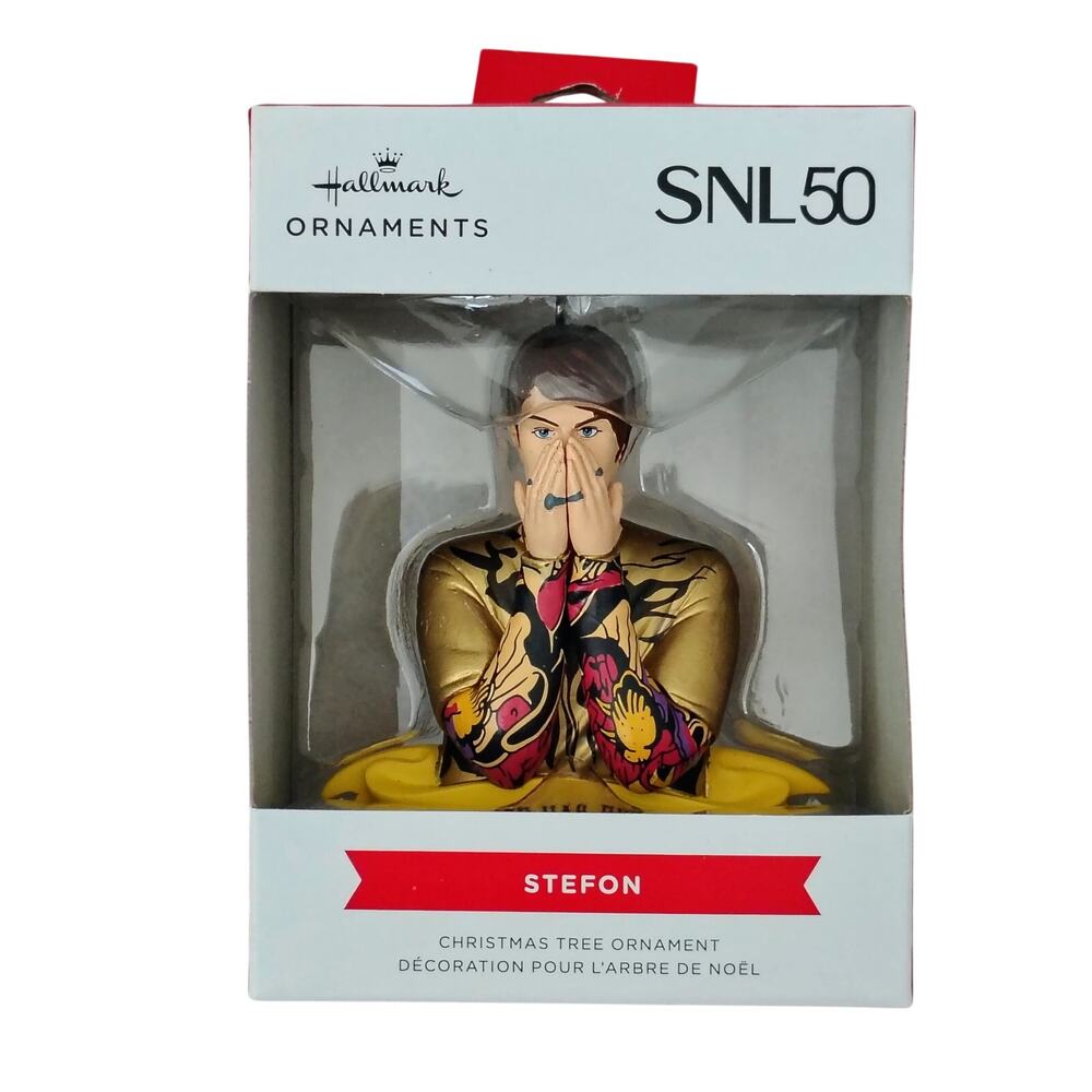 Hallmark SNL 50 Stefon Christmas Tree Ornament Decoration Collectible NEW 2025